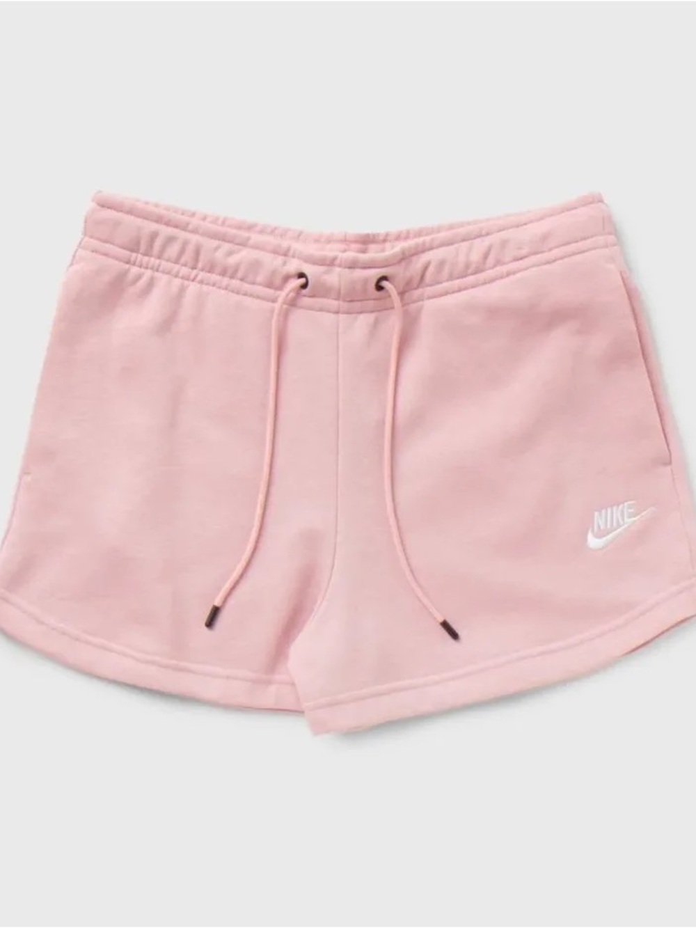 Nike Women's Light Pink Sportswear Essential French Terry Shorts